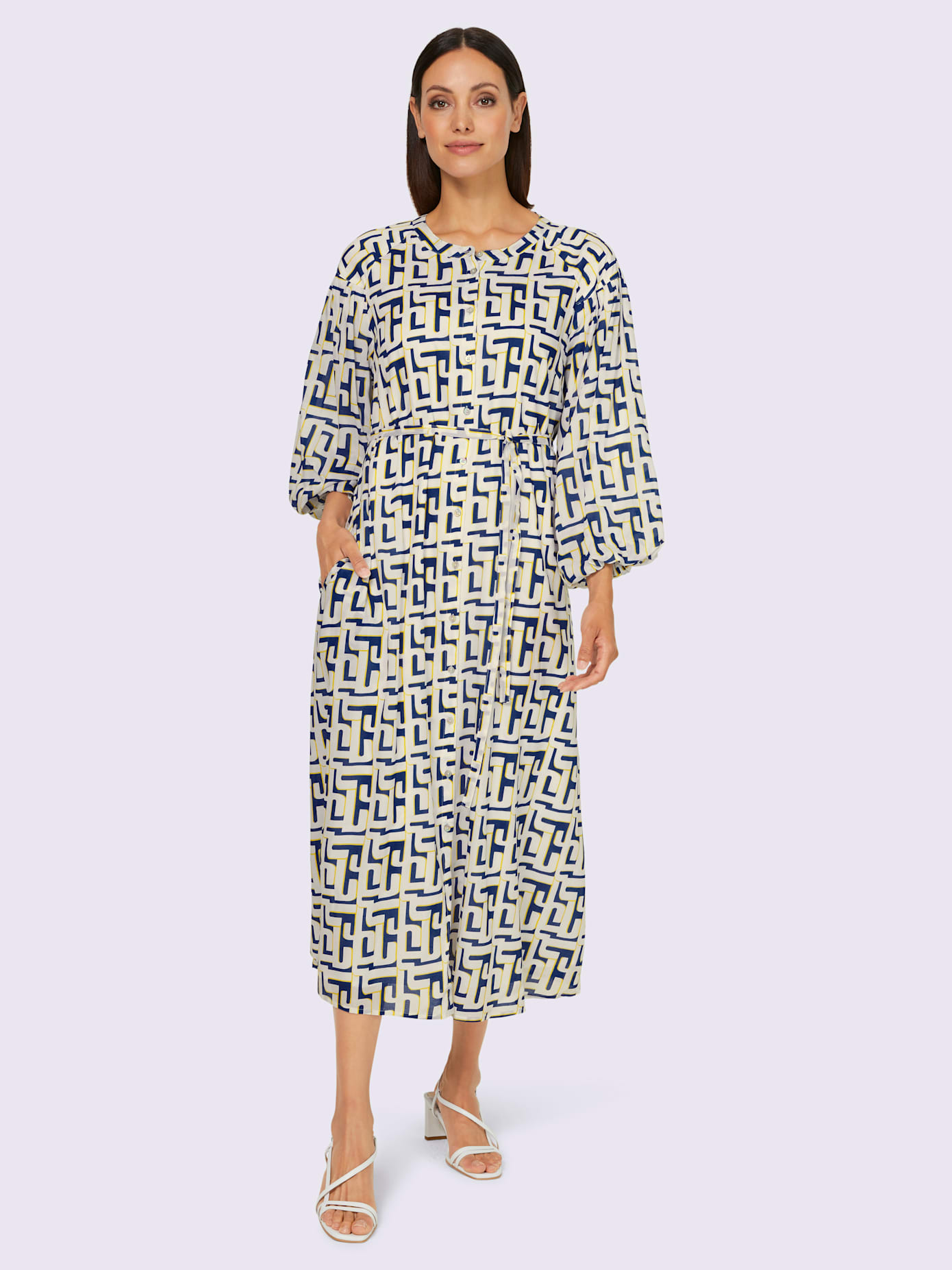 Robe imprimée qualité tissée