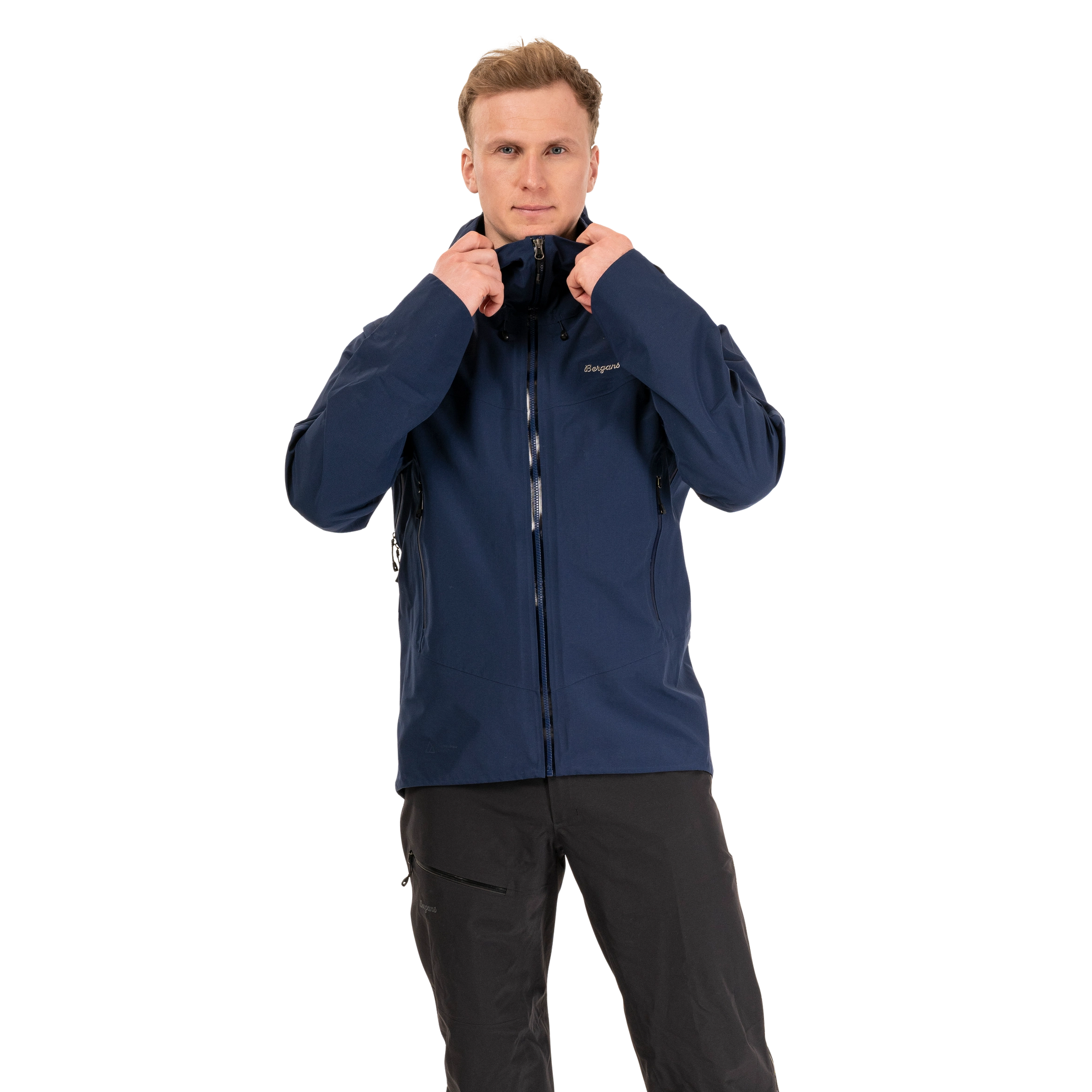 Rabot Alpine 3L Shell Jacket Men Navy Blue