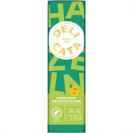 Delicata Melkchocolade hazelnoot reep klein