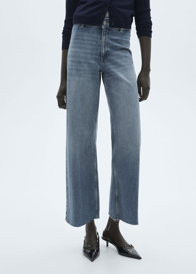 MANGO JEANS. -- CATHERIN Open blue
