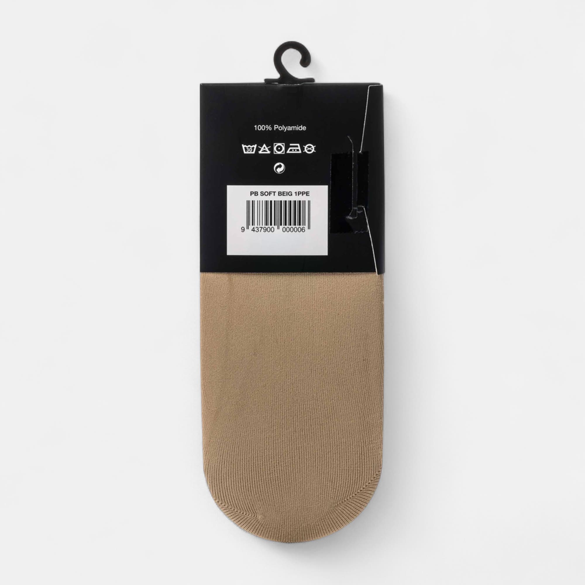 Mi-bas Femme beige