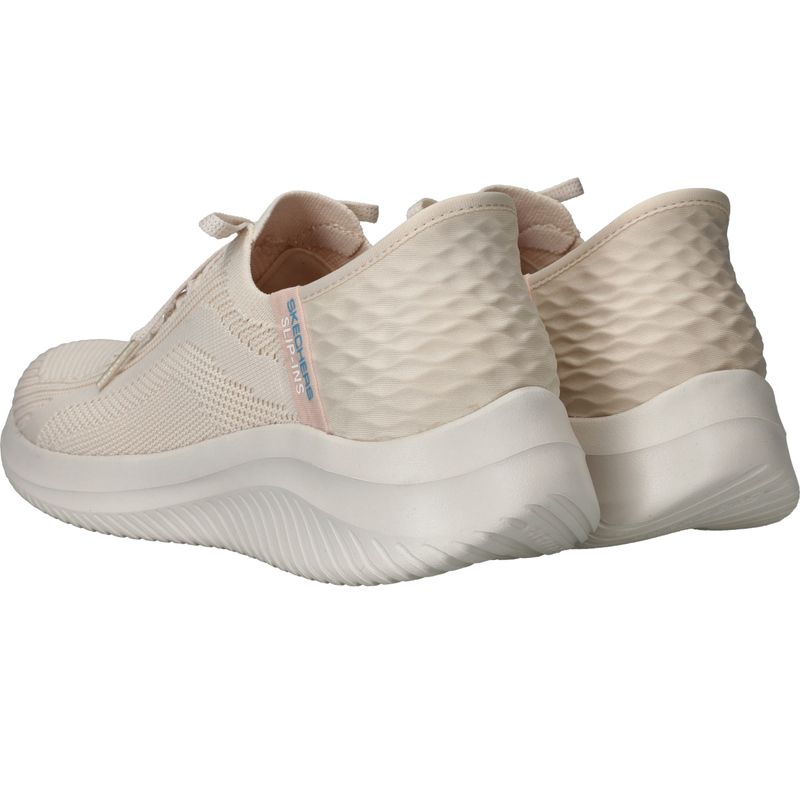 Skechers Hands Free Slip-Ins Ultra Flex 3.0 Brilliant Path Instappers Beige Dames