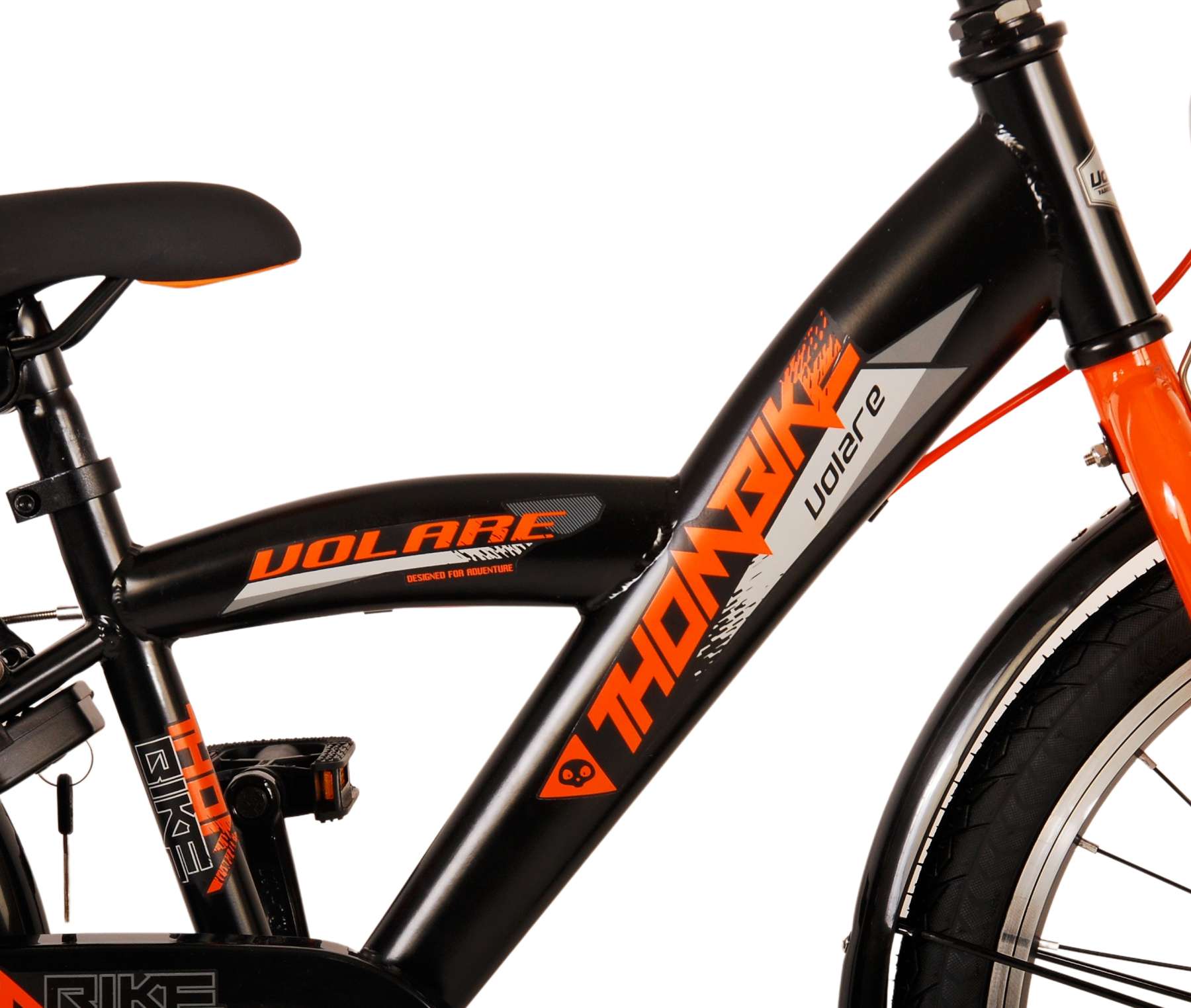 TPFSports Thombike Kinderfahrrad - Jungen - 20 Zoll - Rücktritt + Handbremsen - Schwarz/Grün