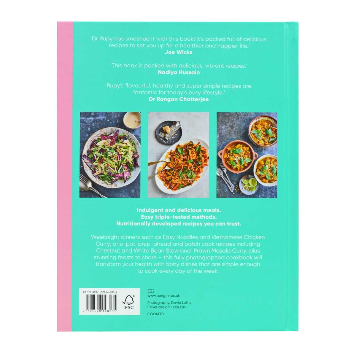 Dr Rupy Cooks: Over 100 easy, healthy, flavourful recipes (Hardback)