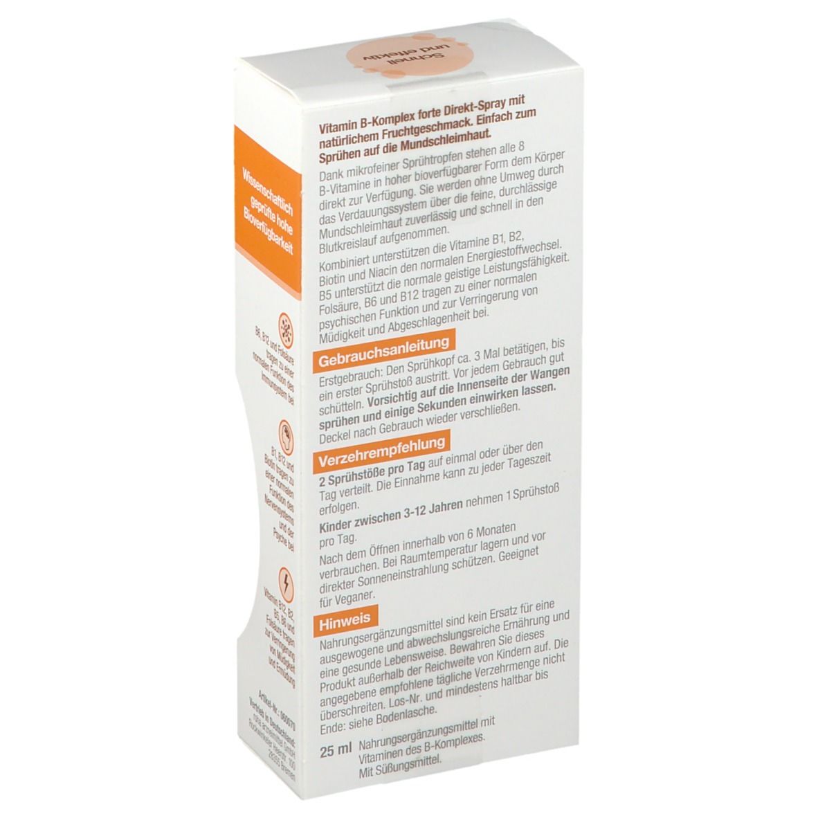 BetterYou® B-Komplex forte Direkt-Spray