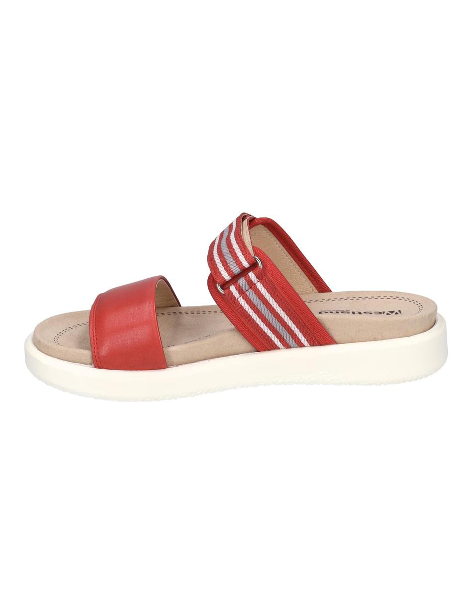 Sandale Albi 04, rot-kombi