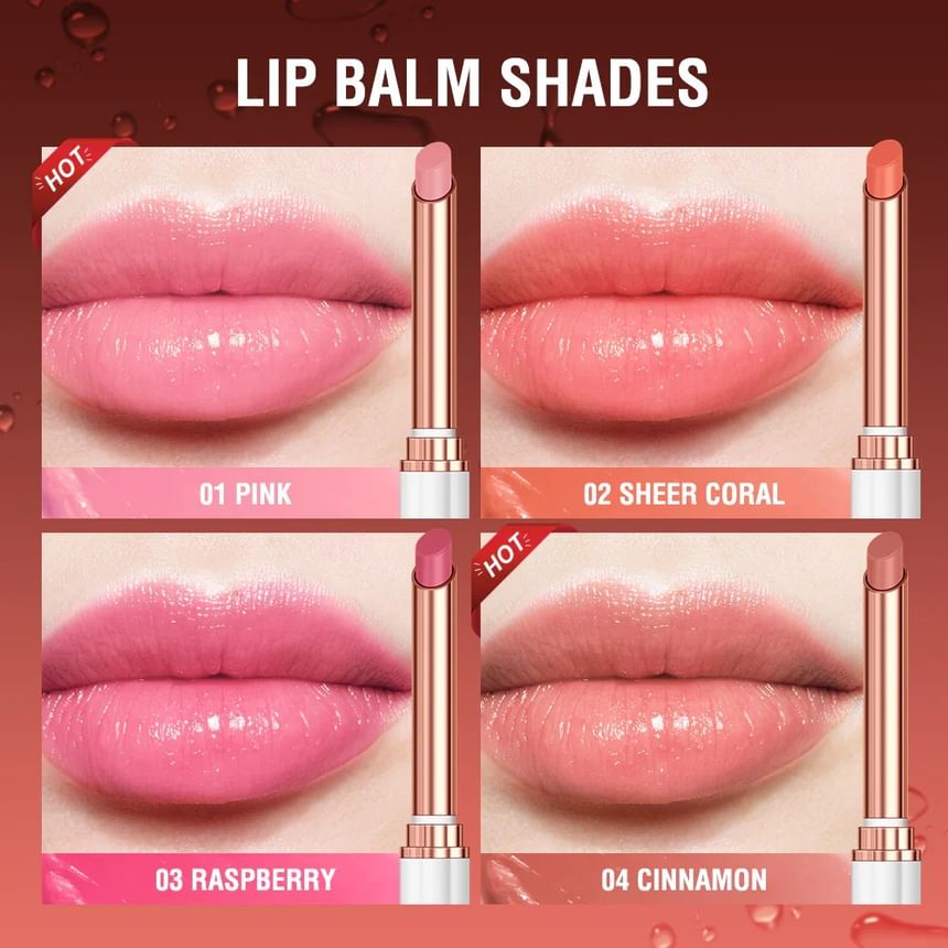 O.TWO.O - Lipbalsem Plumper - 4 kleuren