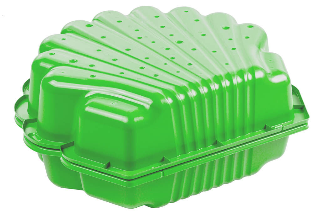 Swing King Schelp - Zandbak - 2.2 Kilogram - Appelgroen - Kunststof