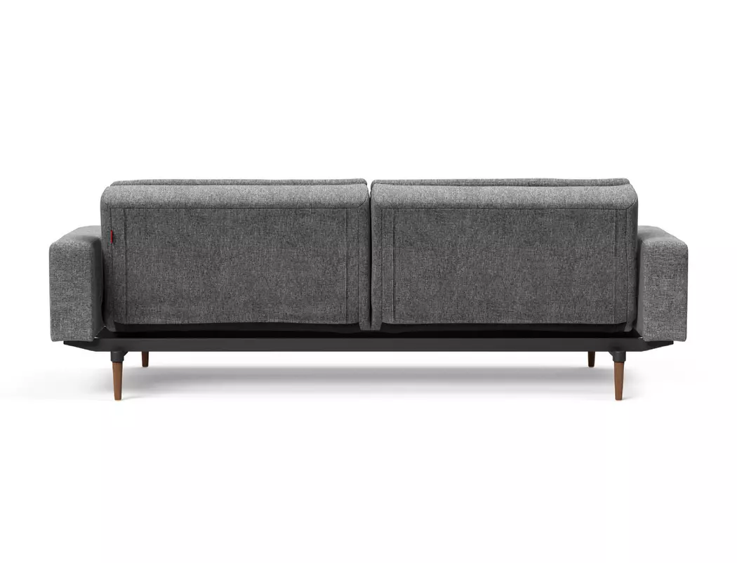 Schlafsofa mit Armlehnen Dublexo Styletto dunkel