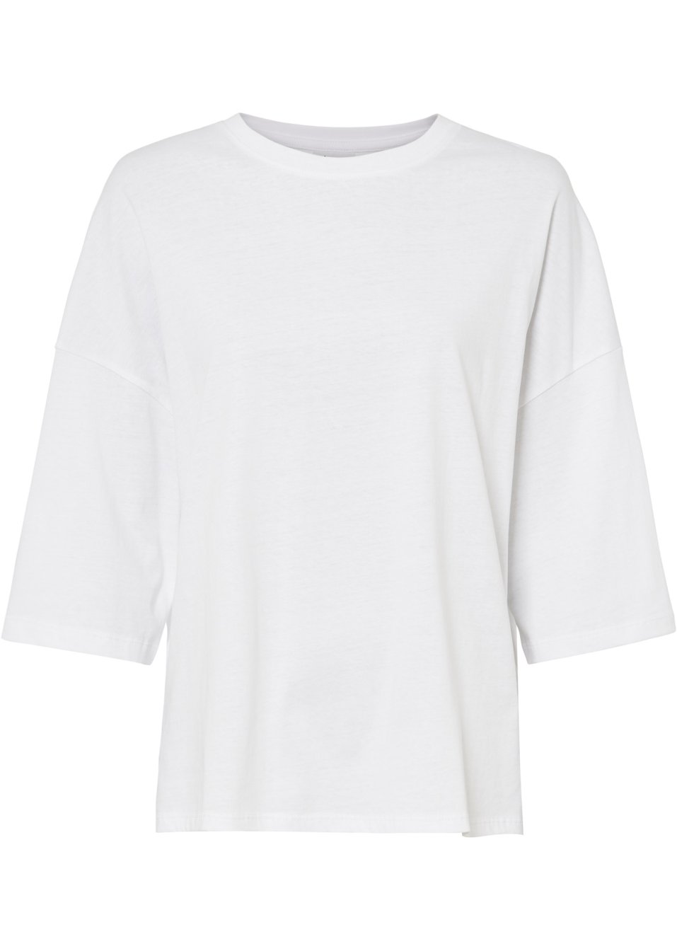 T-shirt coton oversized, mi-manches