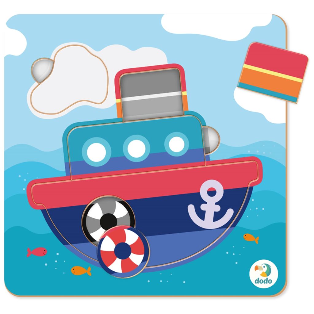 dodododo   kleines Sortierpuzzle Schiff