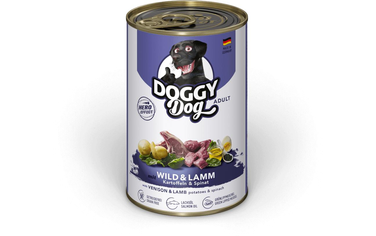Nassfutter Dose Wild, Lamm Adult 400 gAlleinfuttermittel für ausgewachsene Hunde