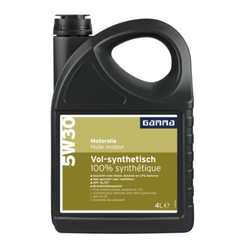 GAMMA motorolie 5W30 synthetisch 4 liter
