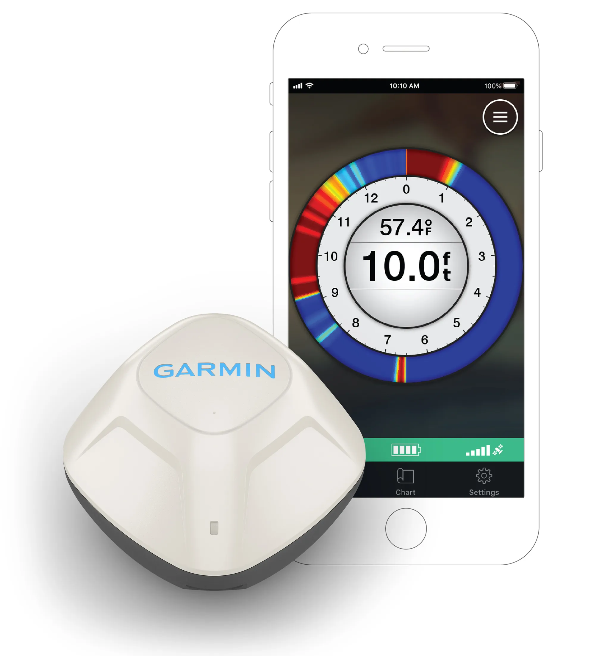 Garmin Garmin Striker Cast Enkelt Ekkolodd Brukervennlig Ekkolodd For Sportsfiskere