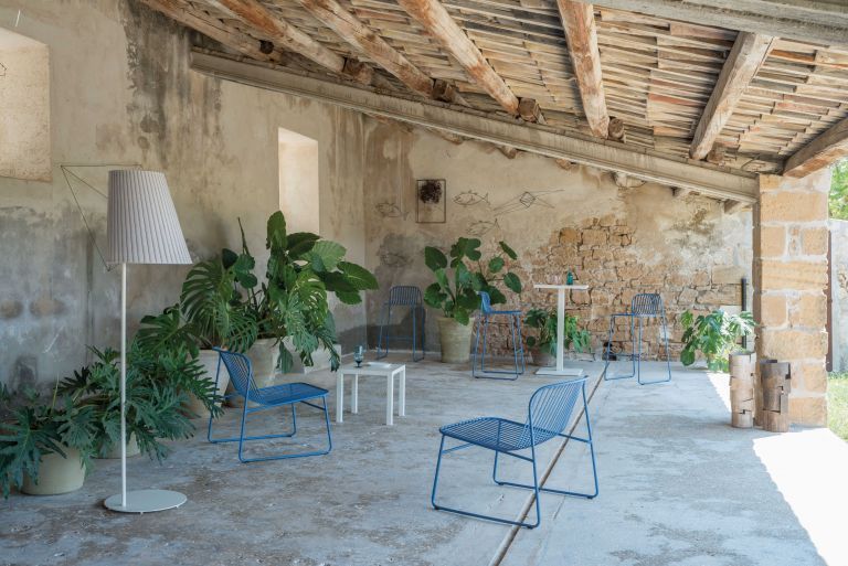 Emu Riviera fauteuil antique iron