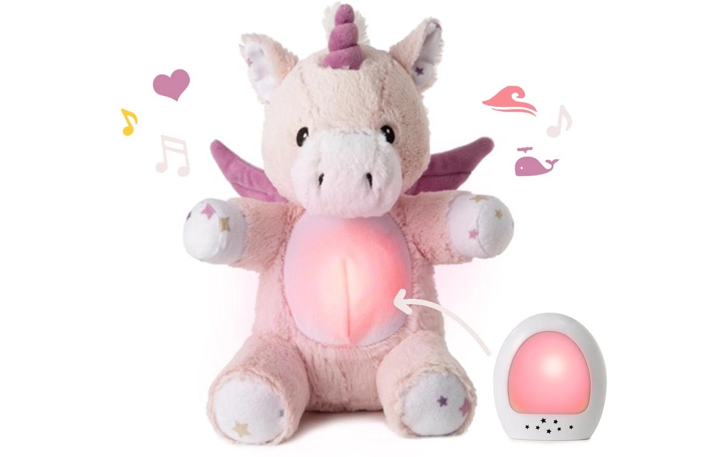 Einschlafhilfe Lovelight Buddies Lily das EinhornKuscheliger Plüsch für eine beruhigende Wirkung