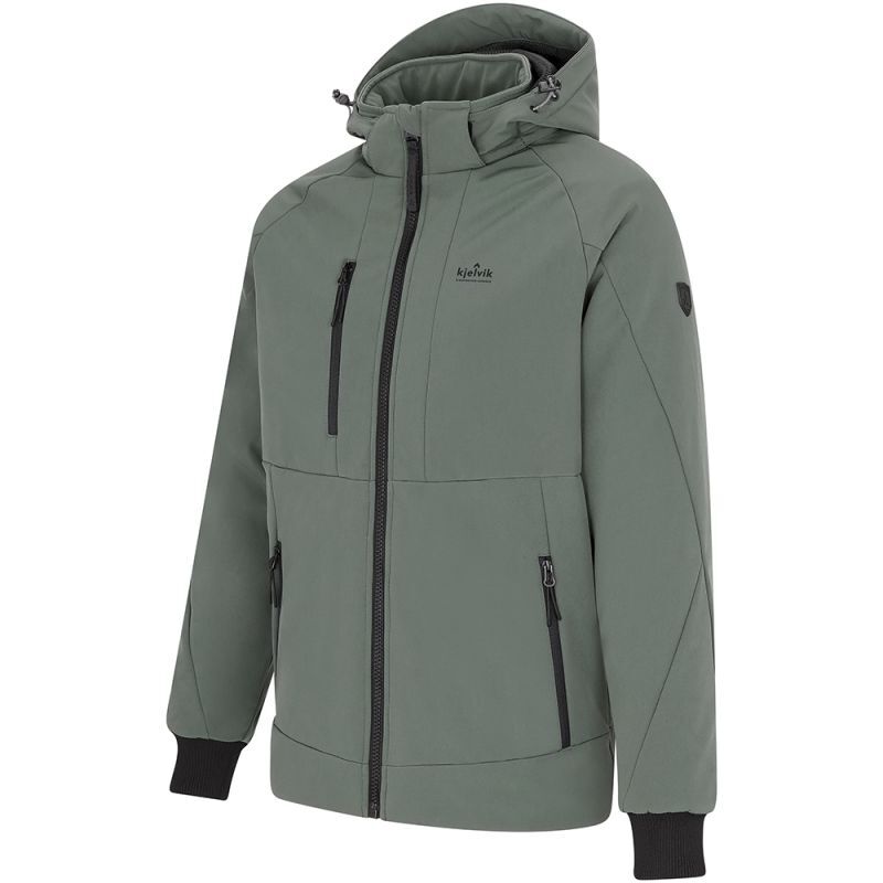 Kjelvik Duke - Softshell jas - Groen - 2XL