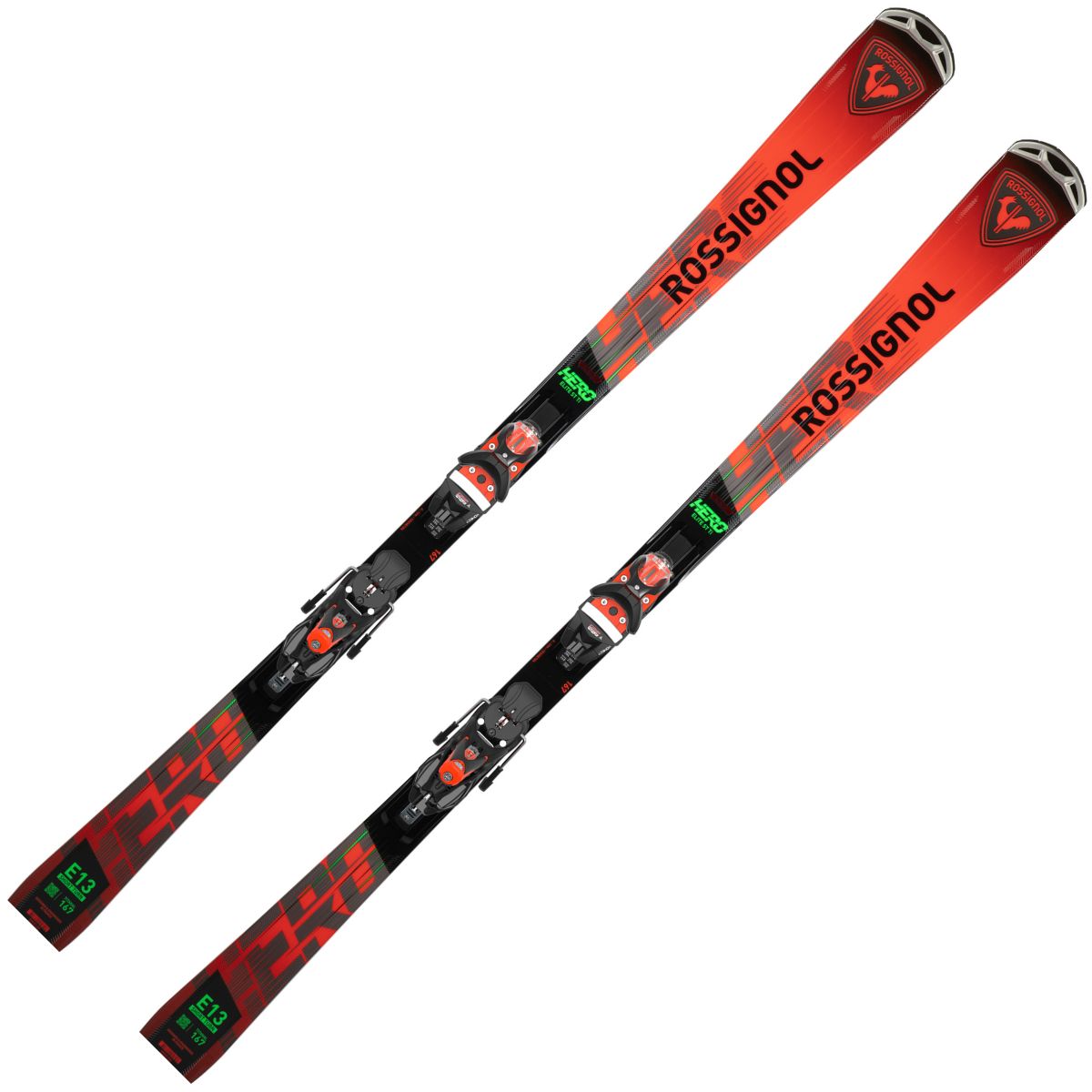 Rossignol HERO ELITE ST TI Konect + Look NX 12 GW 2024/25 - 157 Look NX 12 GW black red (DIN 3,5-12)
