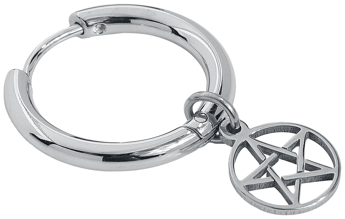 Créoles Pentagramme | etNox Boucles d'oreilles