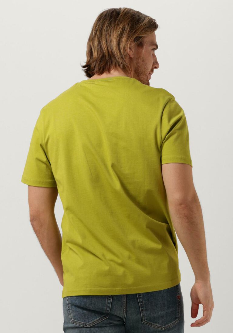 LYLE & SCOTT groene lyle & scott t-shirt plain t-shirt