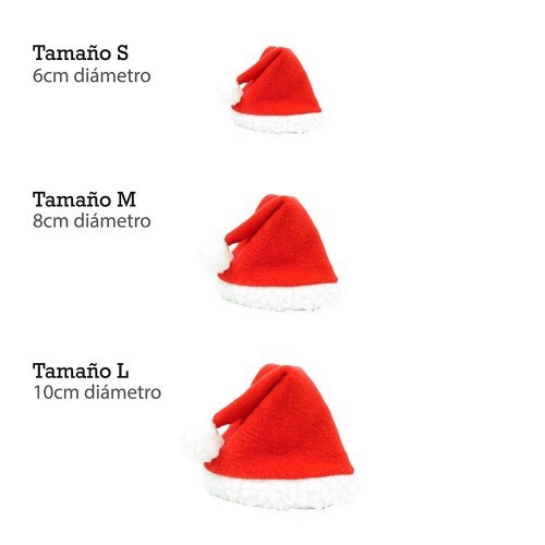 Chapéu de Natal vermelho para cães