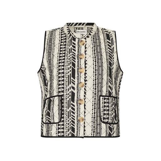 Lollys Laundry Cairo Vest, Creme, S