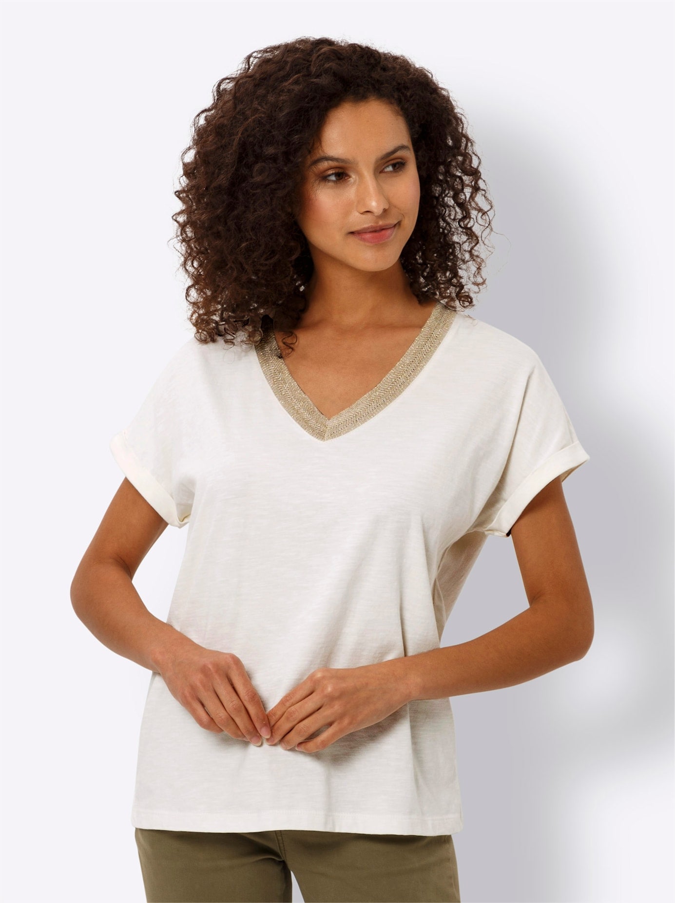 heine V-Shirt »Shirt«, 1 Stk.