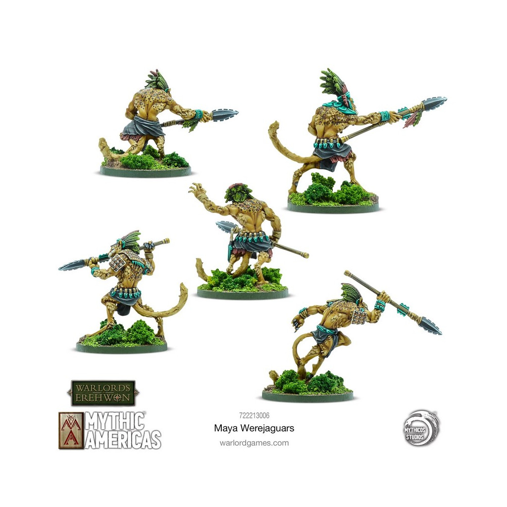 Mythic Americas - Maya Werejaguars