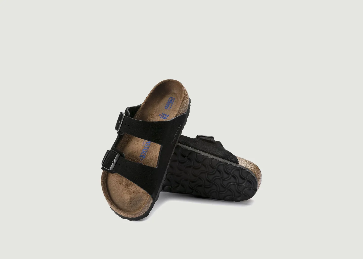 Arizona SFB Suede Black Birkenstock