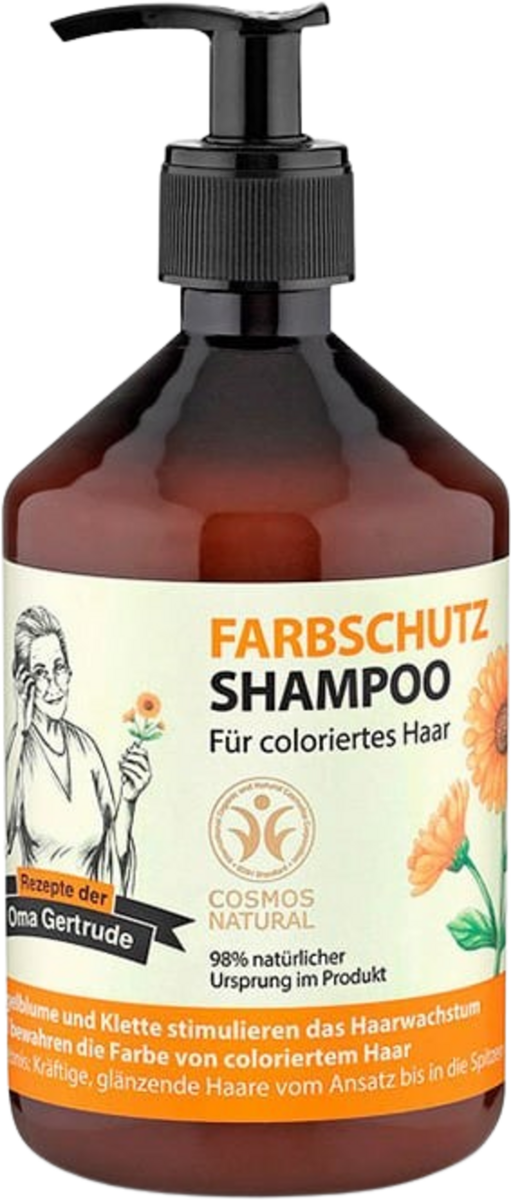 Rezepte der Oma Gertrude  Farbschutz Shampoo, 500 ml