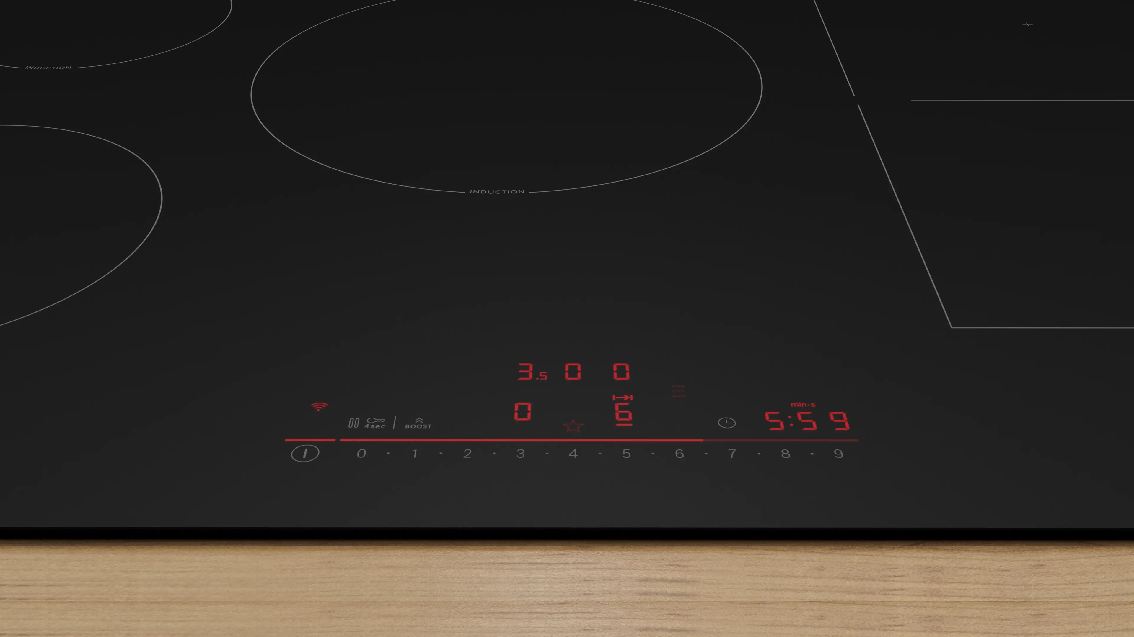 Serie 6 Inductiekookplaat 80 cm