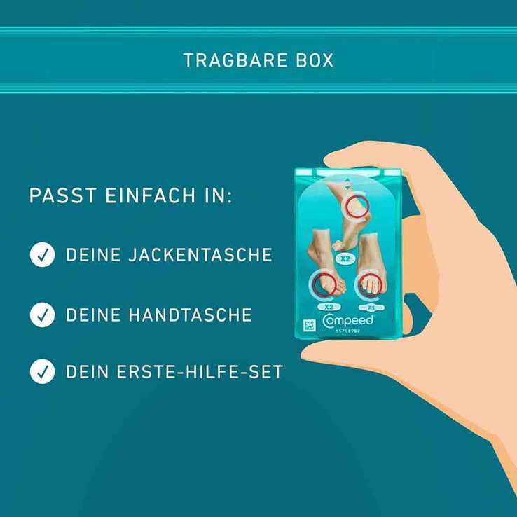 Compeed® Blasenpflaster Mixpack, 5 St
