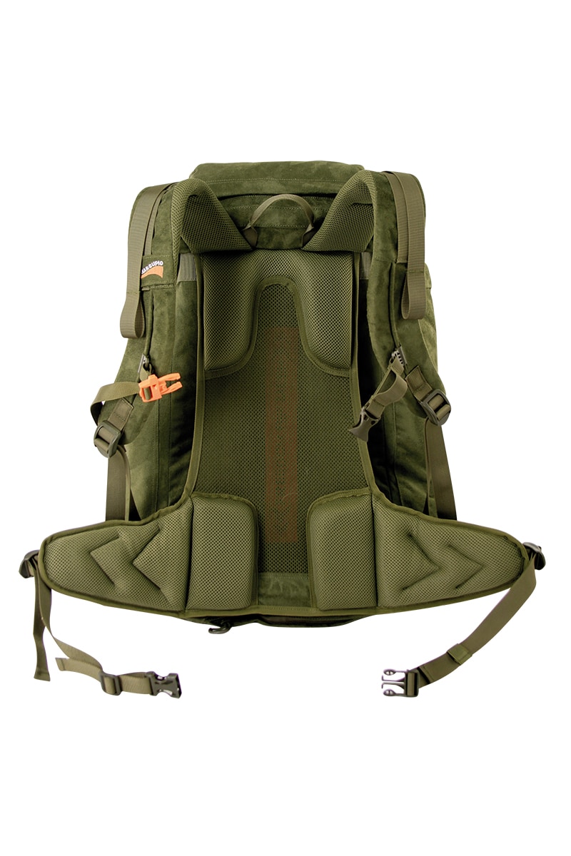 Marsupio Suede jaktsekk 45L<br>Komfortabel og lydløs jaktsekk!