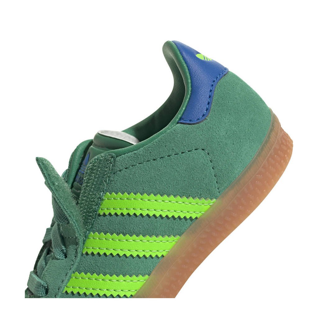 adidas Gazellesneakers groen/blauw