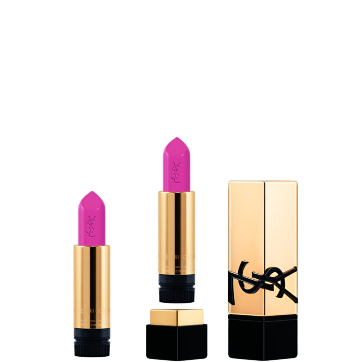 YVES SAINT LAURENT Rouge Pur Couture Rouge à lèvres fini satin - Couleur intense et confort
