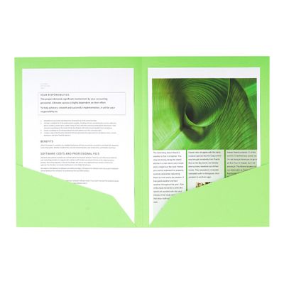 Exacompta Nature Future - 25 Chemises double poche - 220 gr - couleurs assorties