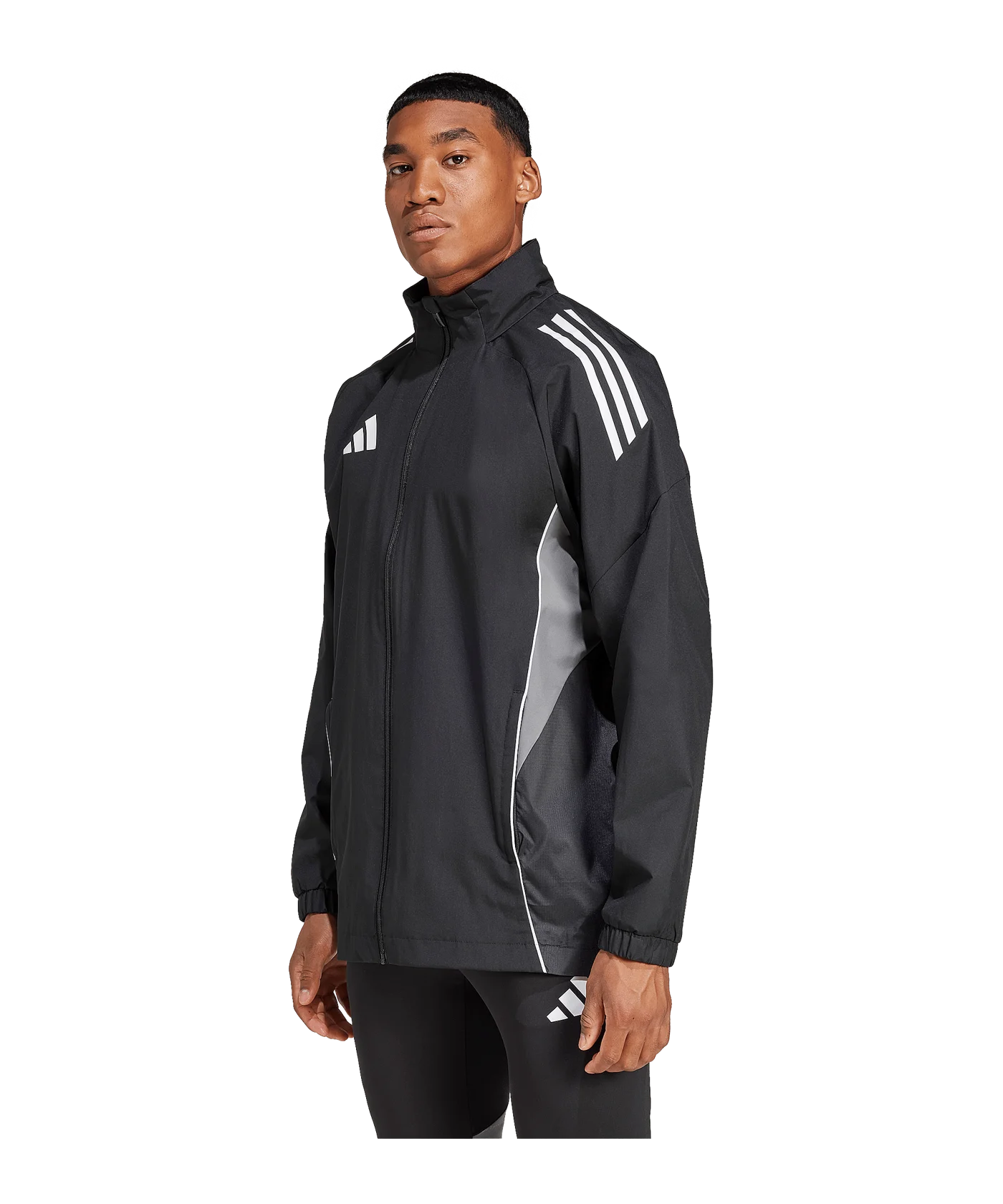 adidas Tiro 25 Competition Regenjacke Schwarz