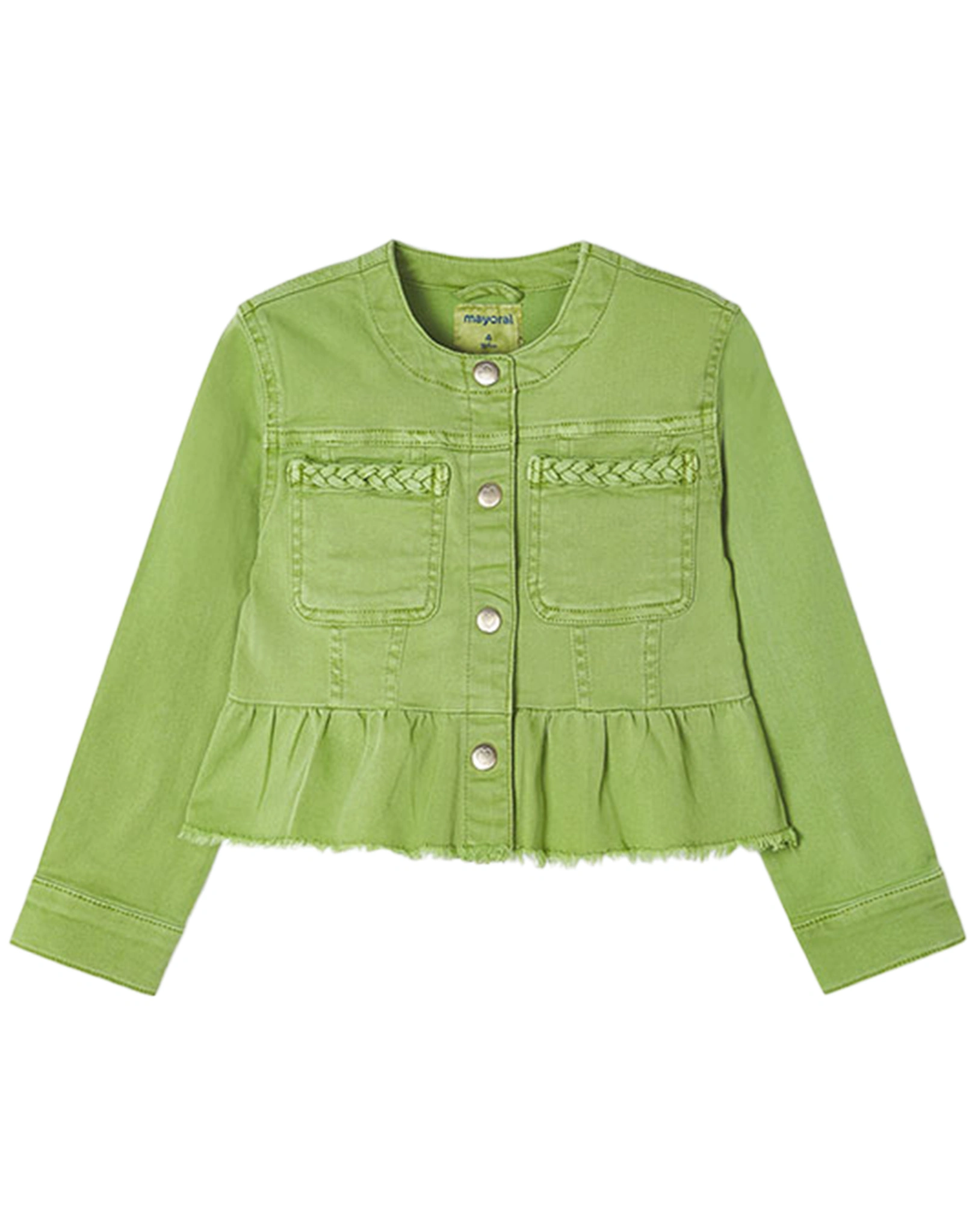 Jeansjacke GOLDEN LIME in apfelgrün