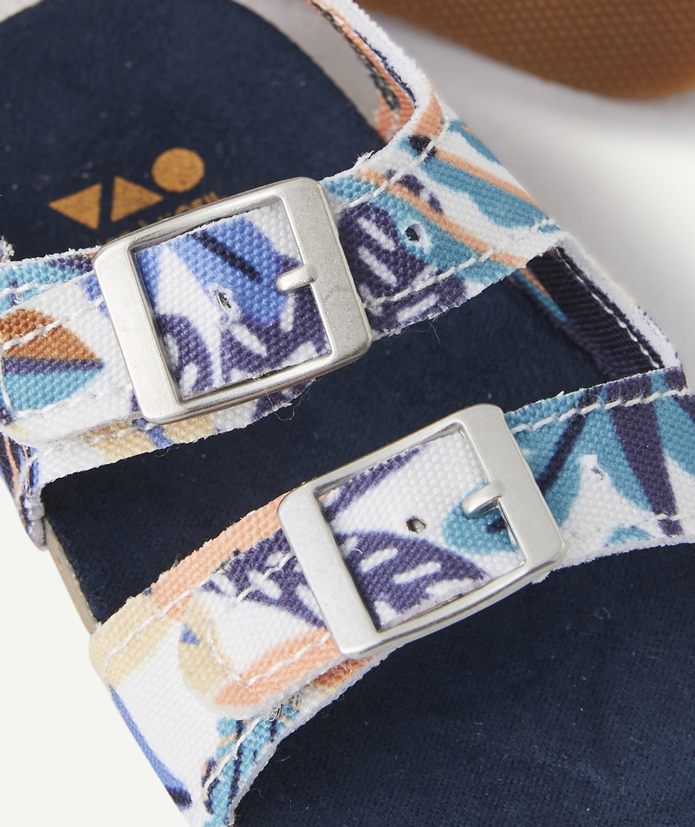 CHAUSSONS STYLE SANDALES BÉBÉ GARÇON IMPRIMÉS