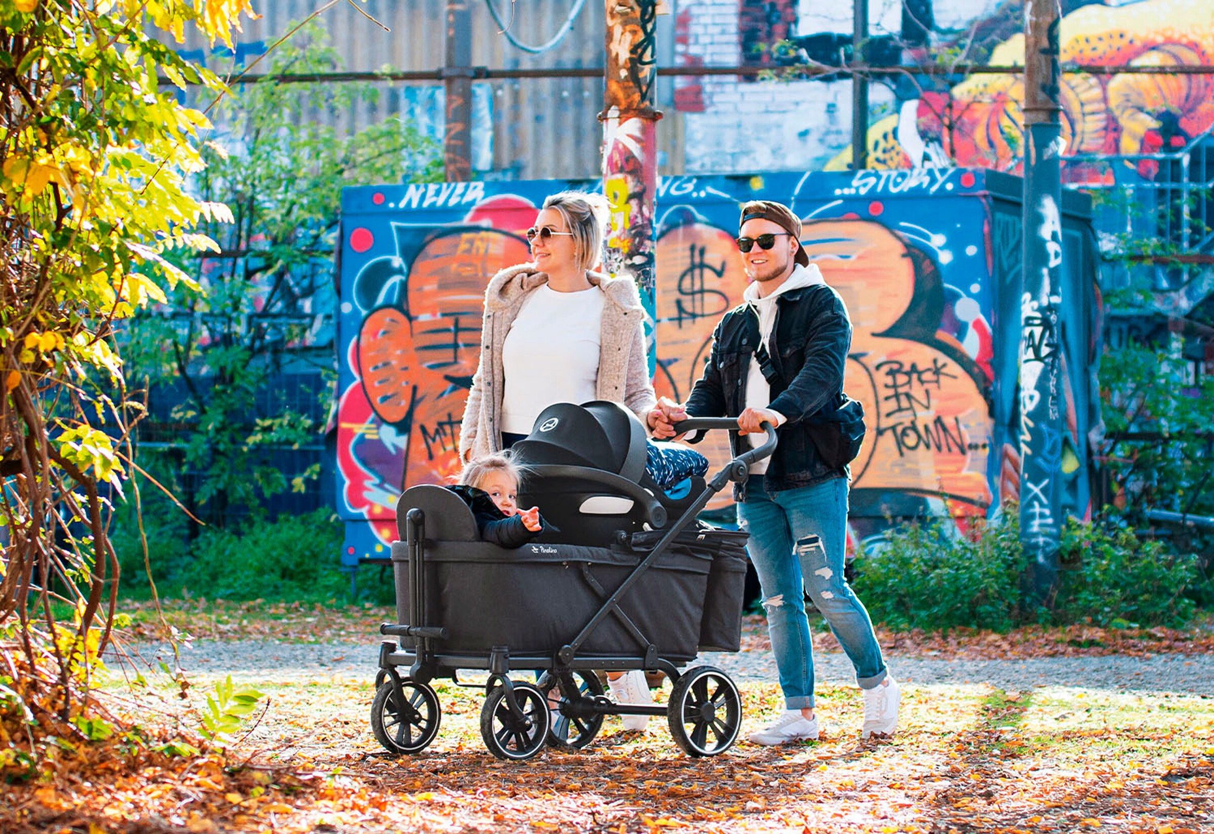 Pinolino Sitz für Klappbollerwagen „Cruiser”
