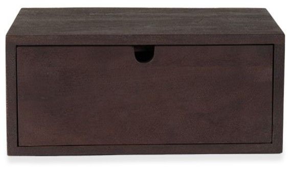 Wandconsole Espresso SE-23.076 Hover B45 x D30 x H20 cm