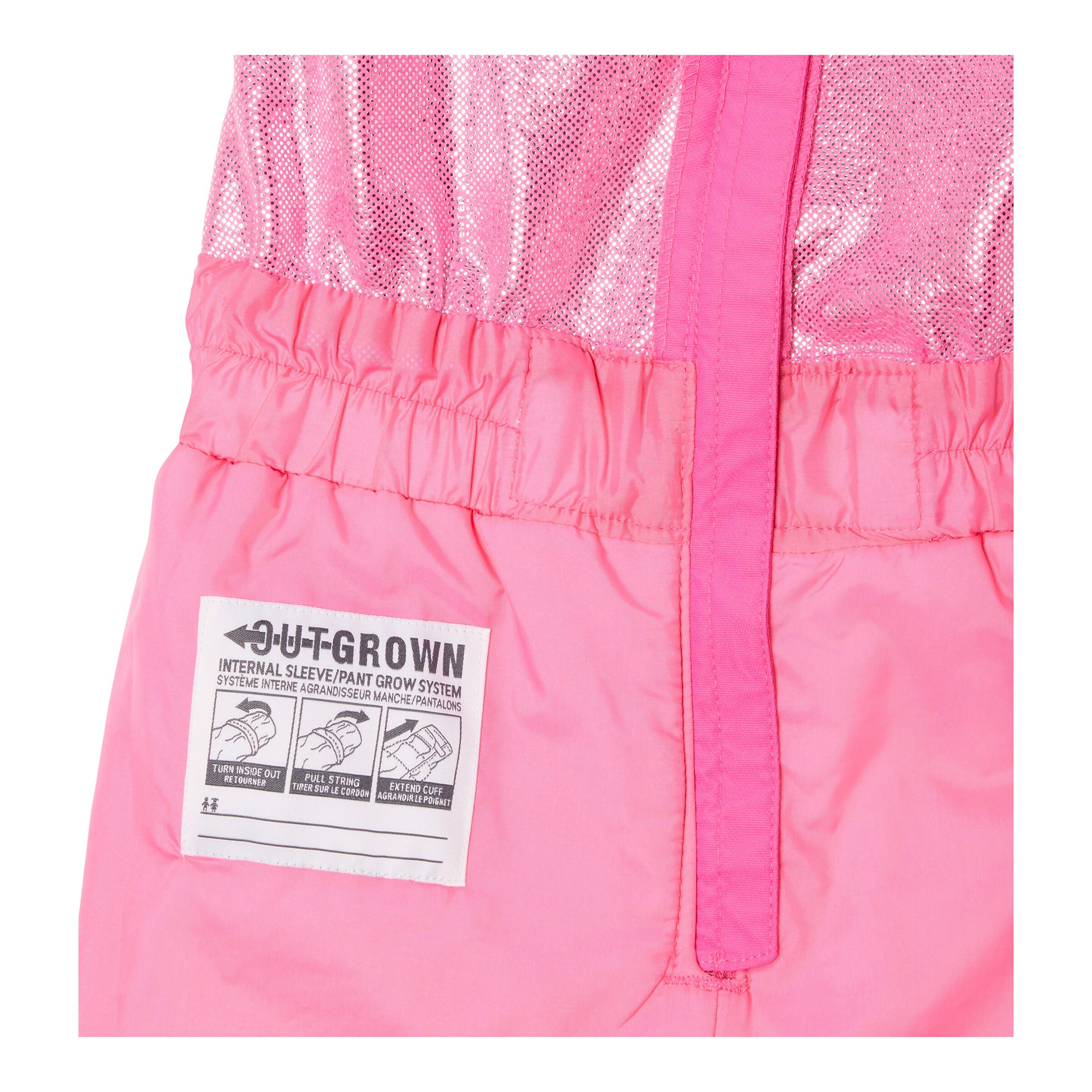 Columbia 2-tlg. Set Schneejacke und Schneehose Buga pink/türkis