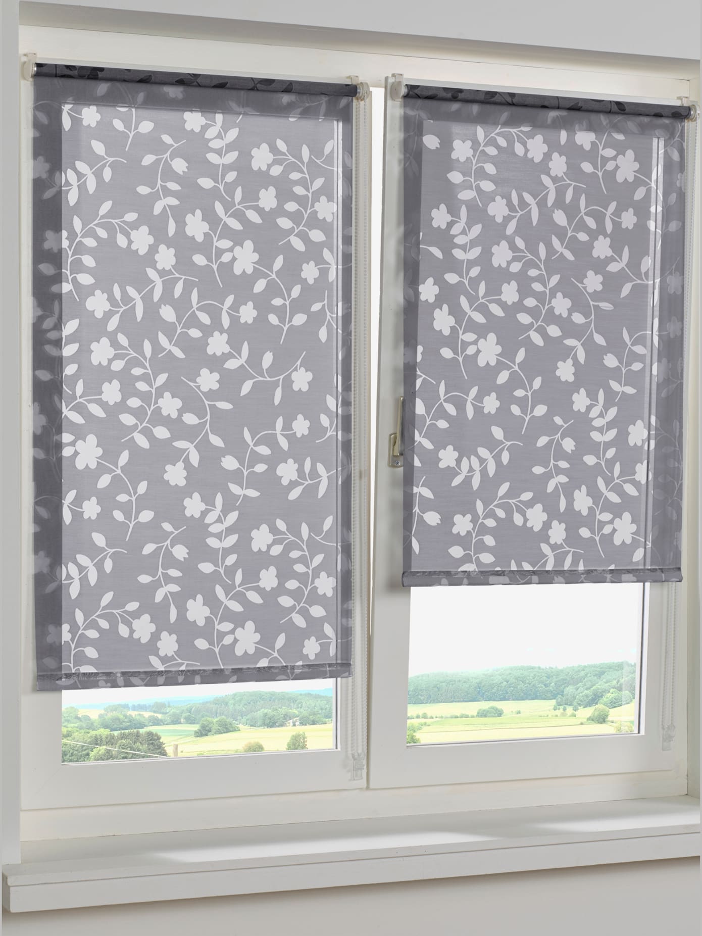 Store matière semi-transparente