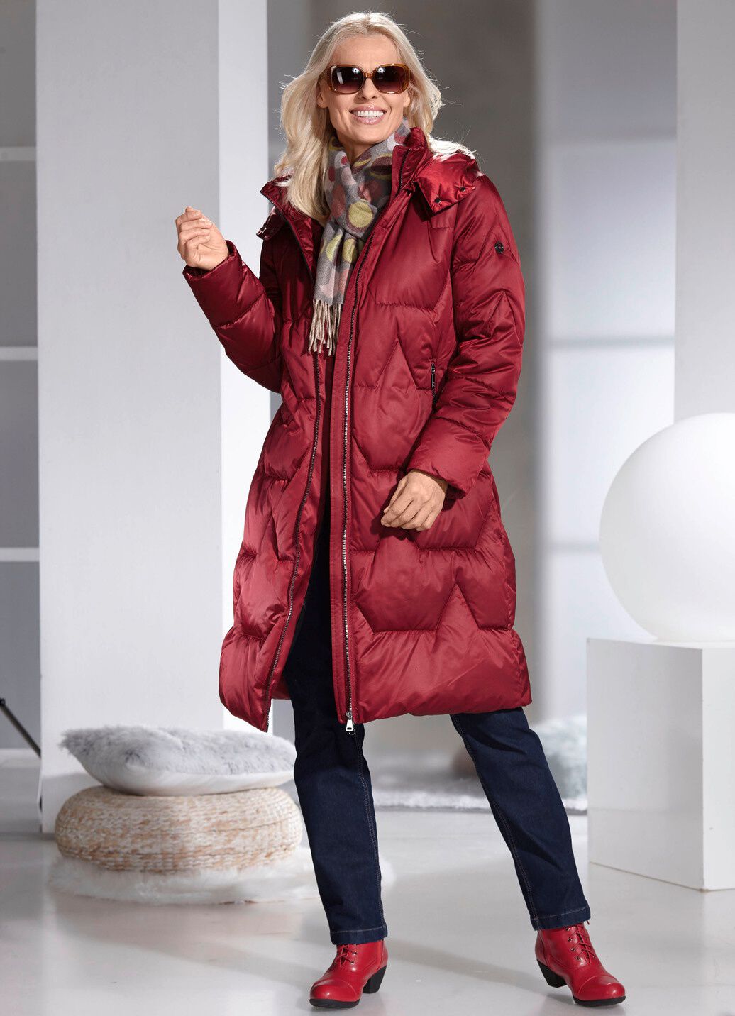Funktionsmantel im Puffer-Style