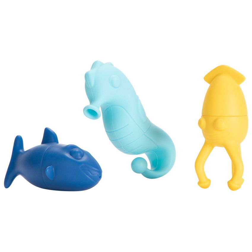 Lot de 3 aspergeurs interchangeables en silicone - Aloha 2.0 - Ecru