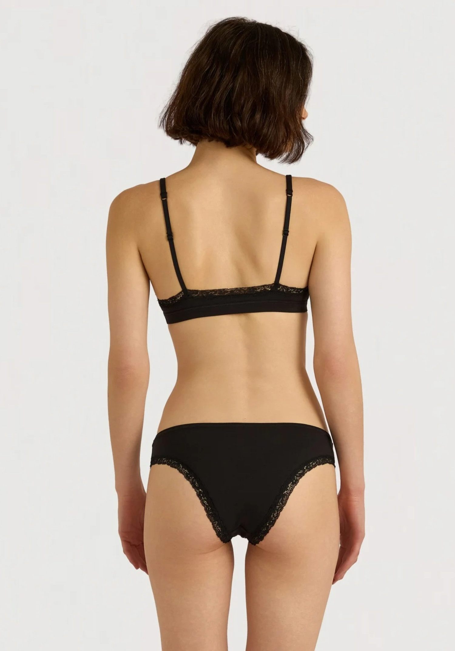 Organic Basics Briefs Flex Lace Briefs Black