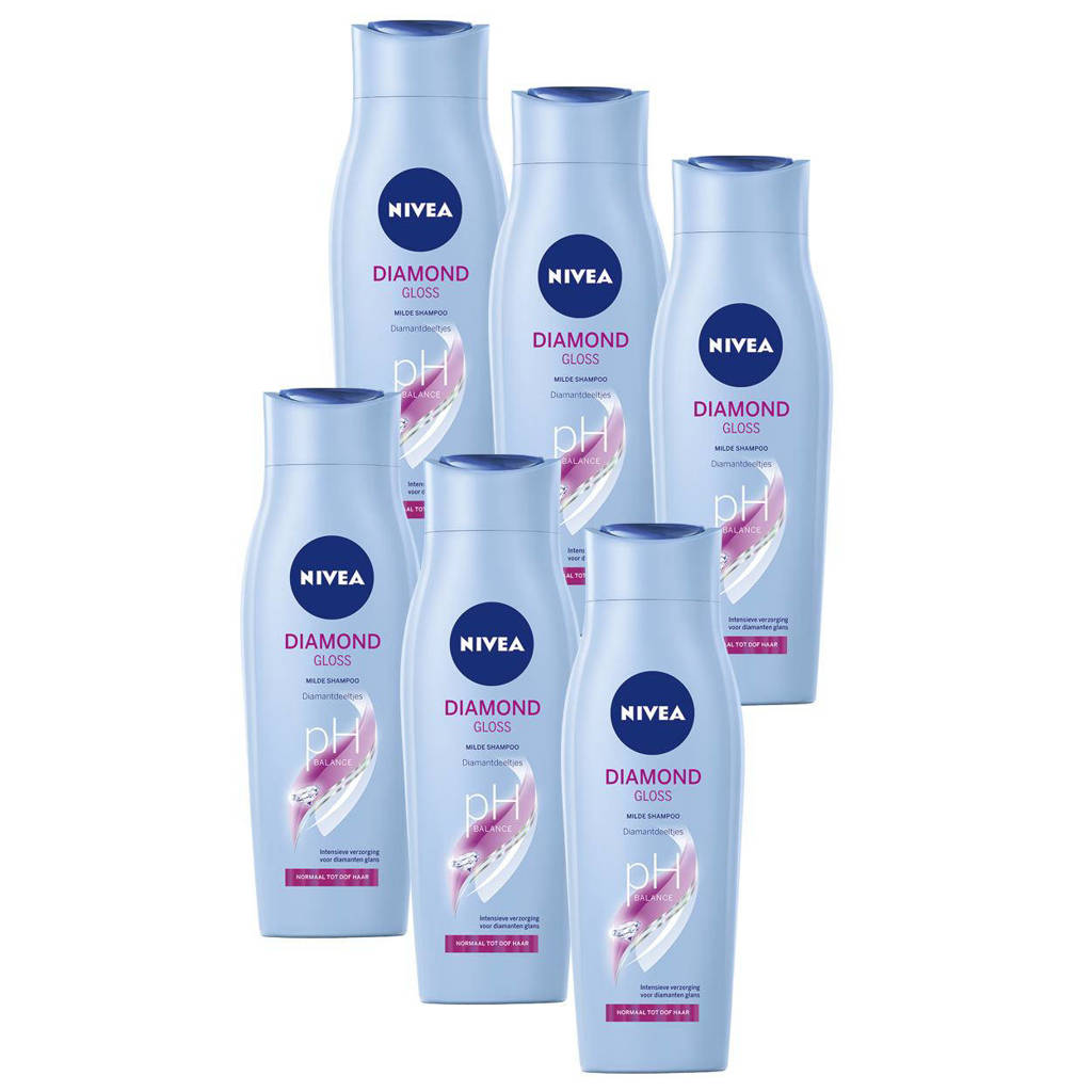 Diamond Gloss Care Shampoo 250 ml - voordeelverpakking