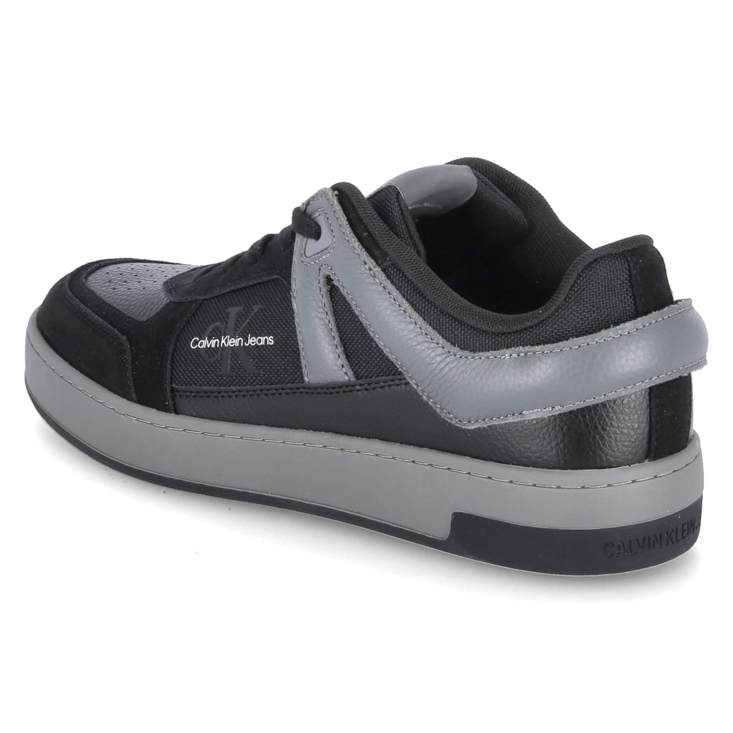 Calvin Klein Jeans Low Sneaker - black/charcoal