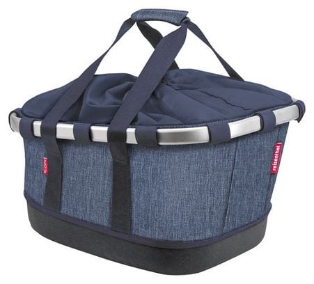 Sacoche de Porte-Bagage Klickfix Bikebasket GT Bleu