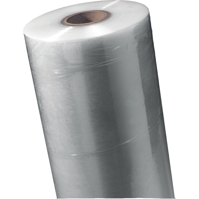 Folie, machinerol stretchfilm, LLDPE, 50cm, 1390m, 23my, transparant